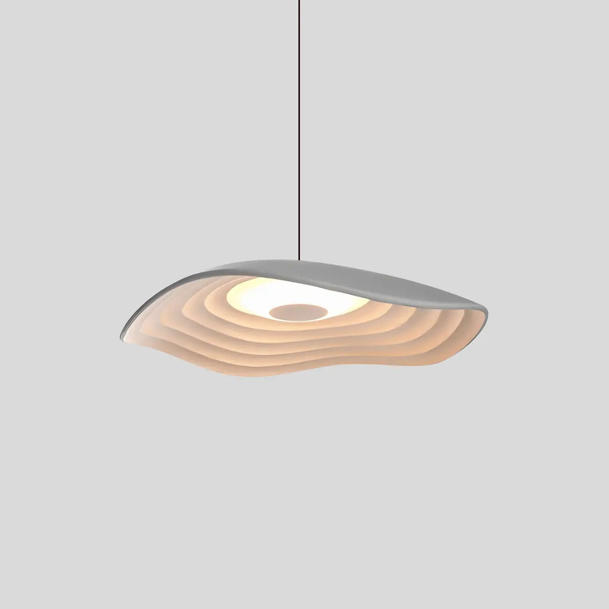 flairel Nordic Creative Ripple Pendant Light for Dining Room