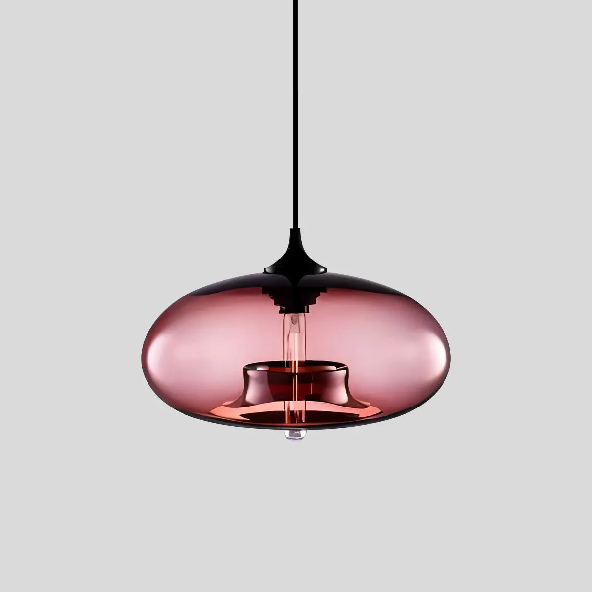 flairel Colorful Glass Pendant Light for Dining Area