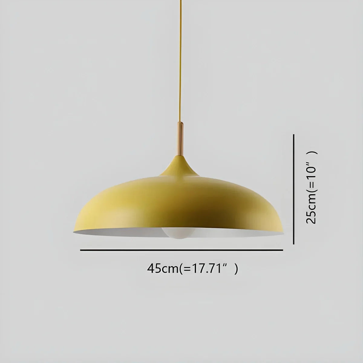 flairel Modern Dome Macaron Pendant Light for Kitchen Island