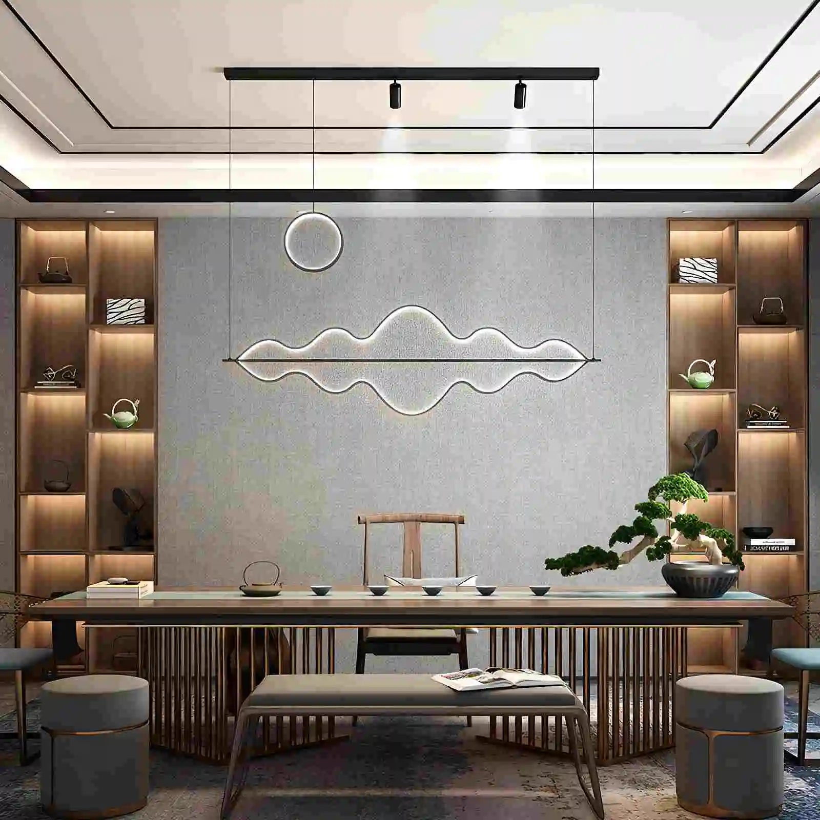 flairel Creative Personality Bar Pendant Light for Dining Areas