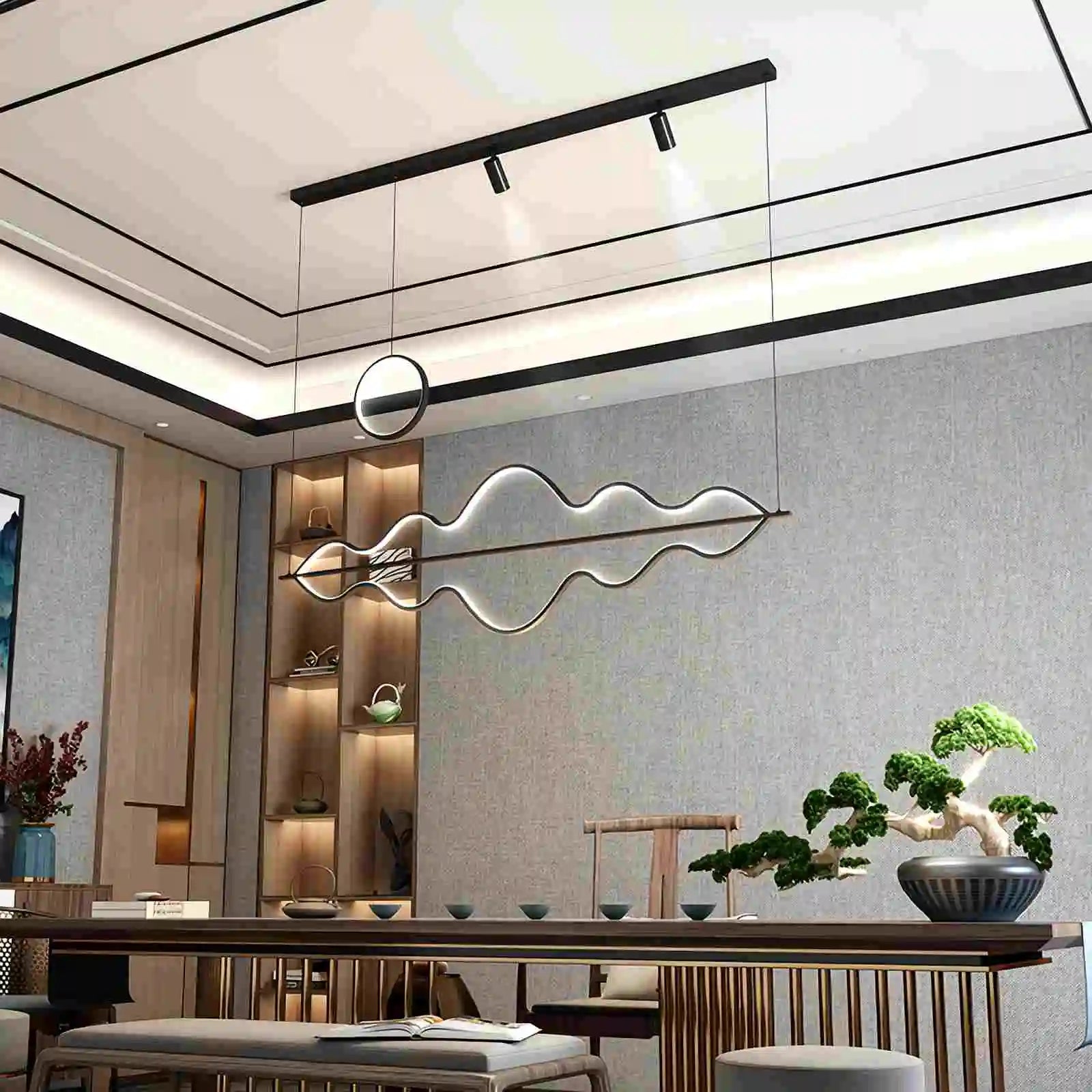 flairel Creative Personality Bar Pendant Light for Dining Areas