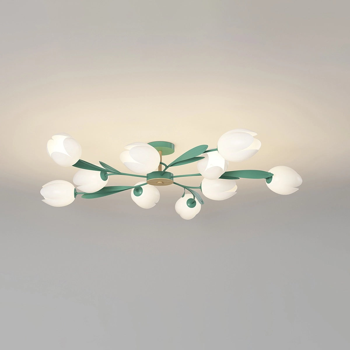 flairel Magnolia Bud Living Room Chandelier