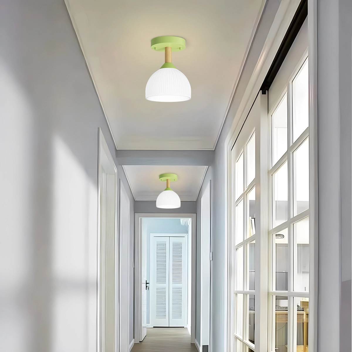 flairel Nordic Simple Ceiling Light for Hallway