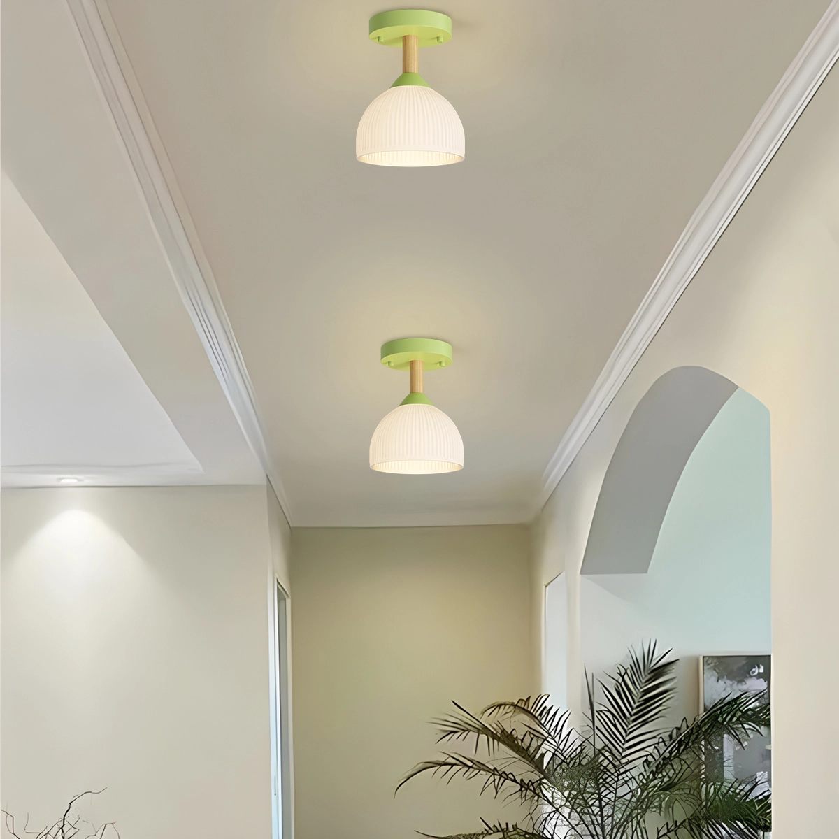 flairel Nordic Simple Ceiling Light for Hallway