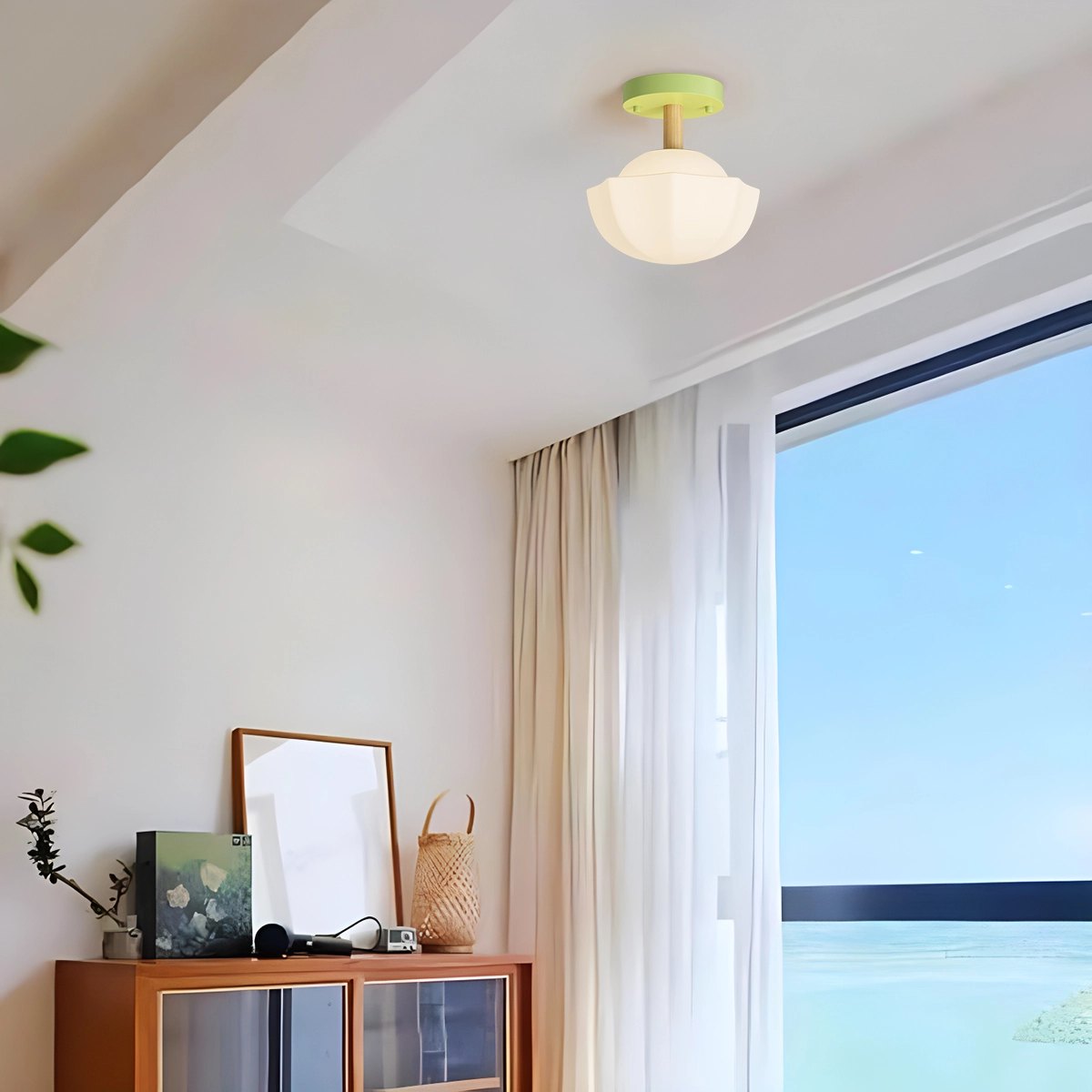 flairel Creative Pastoral Style LED Ceiling Light