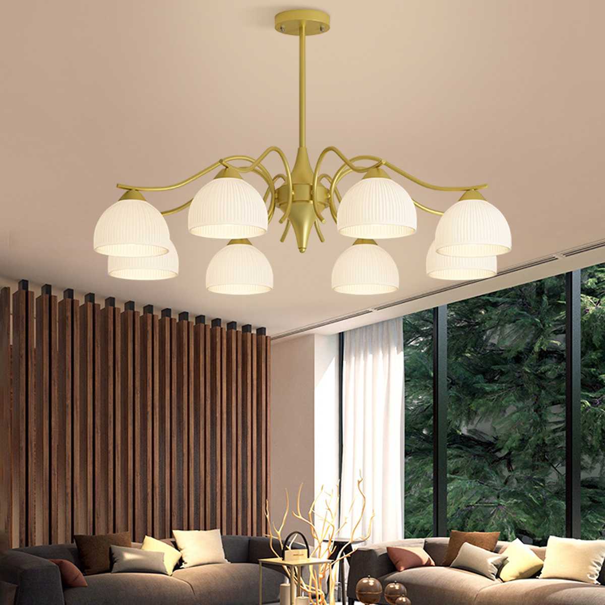 flairel French Pastoral Living Room Chandelier