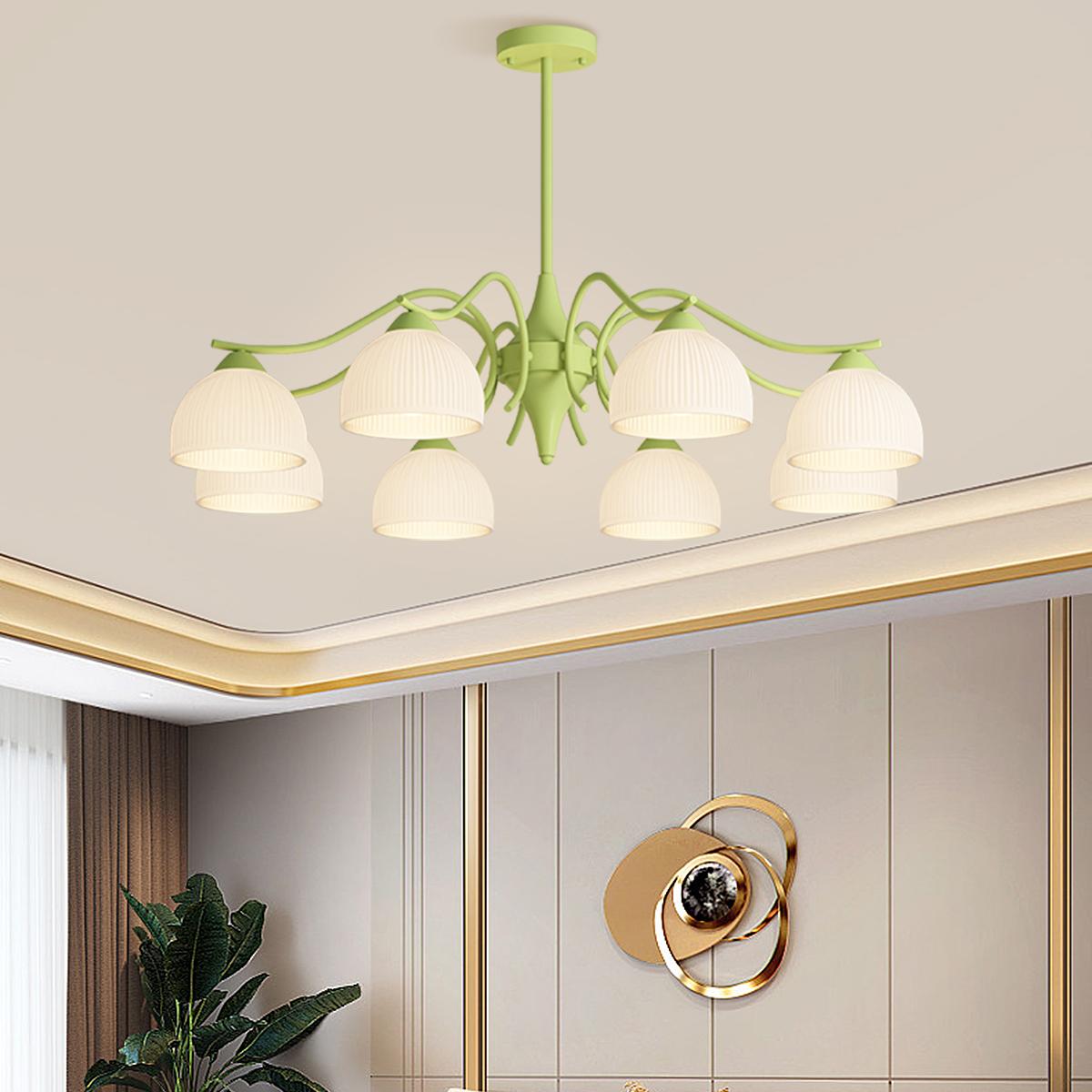 flairel French Pastoral Living Room Chandelier