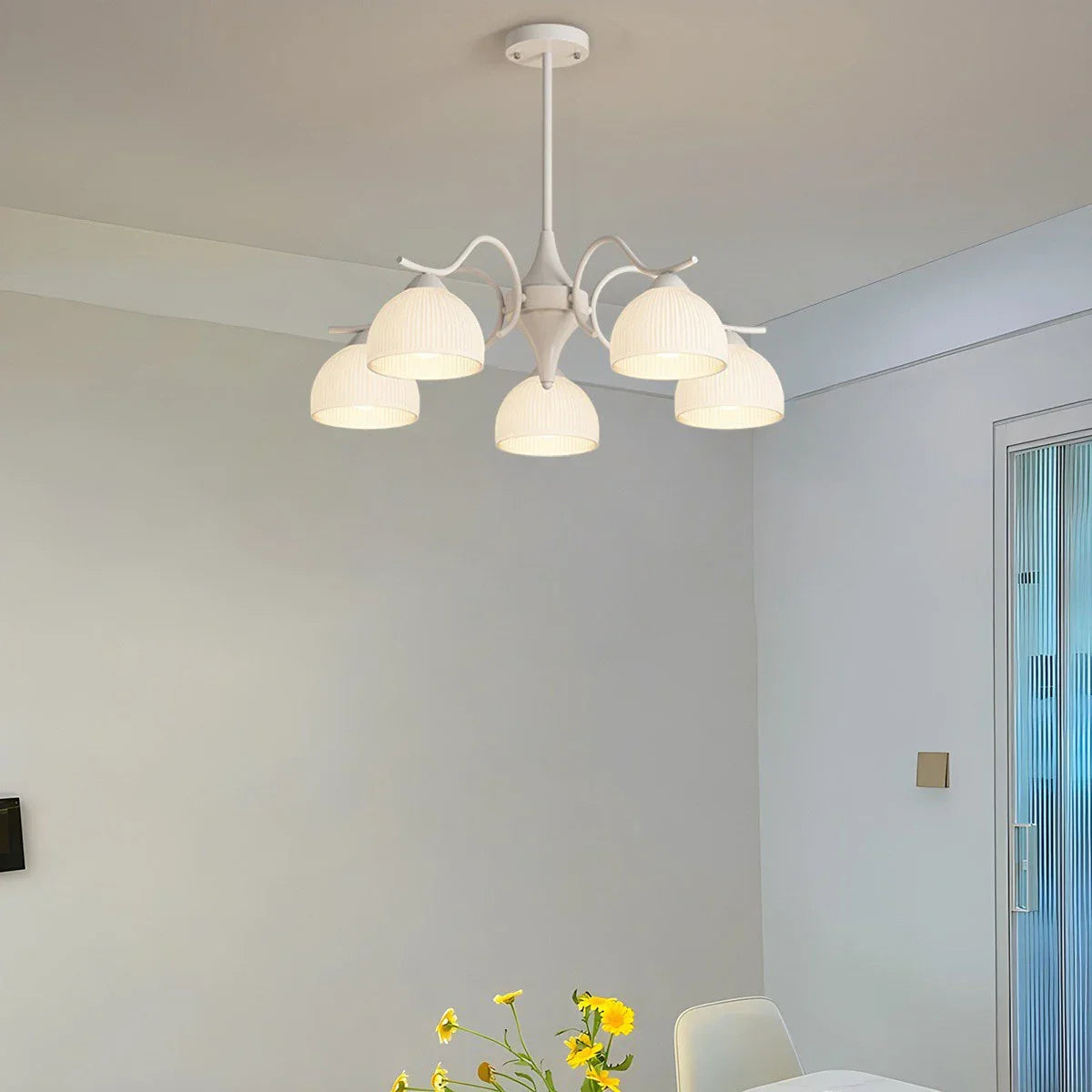 flairel French Pastoral Living Room Chandelier