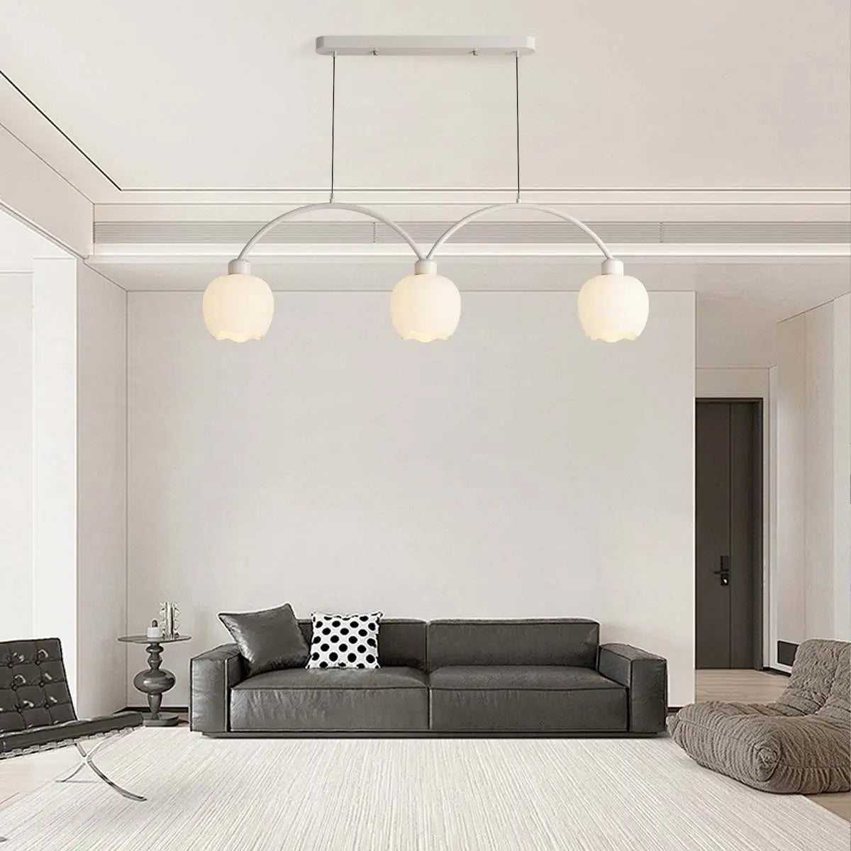 flairel Nordic Simple 3-4 Head Flower Chandelier
