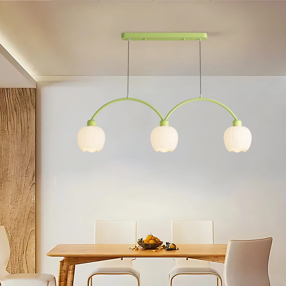 flairel Nordic Simple 3-4 Head Flower Chandelier
