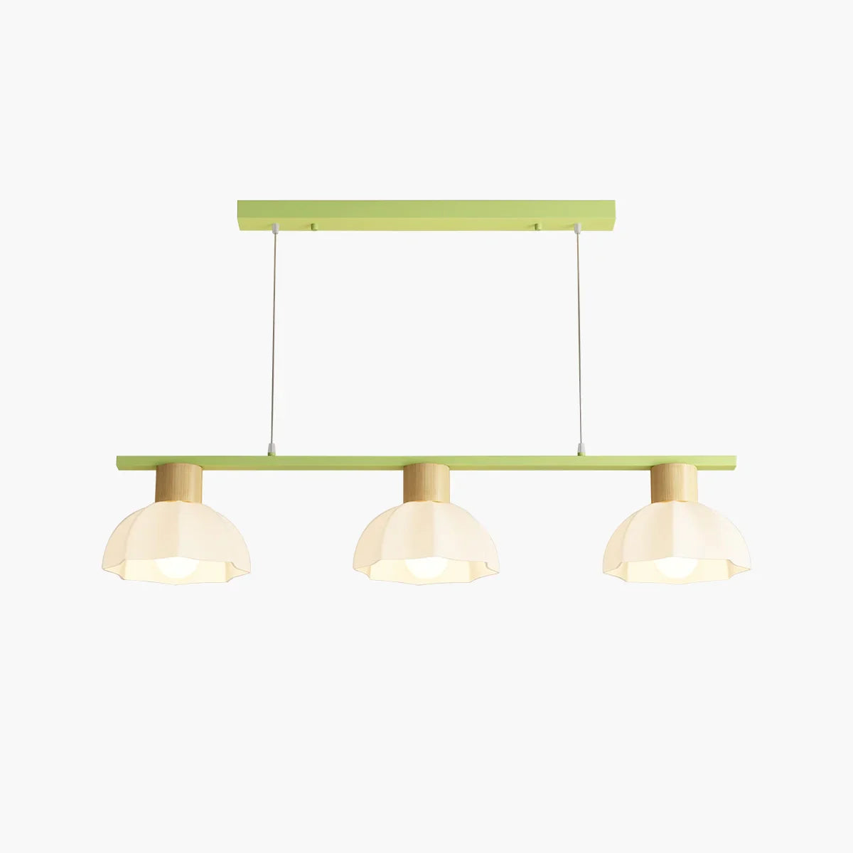 flairel Creative Retro 3-Head Flower Chandelier