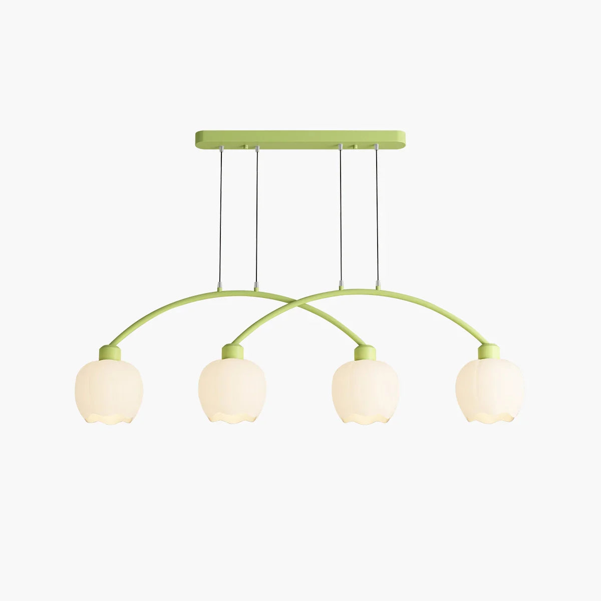 flairel Nordic Simple 3-4 Head Flower Chandelier