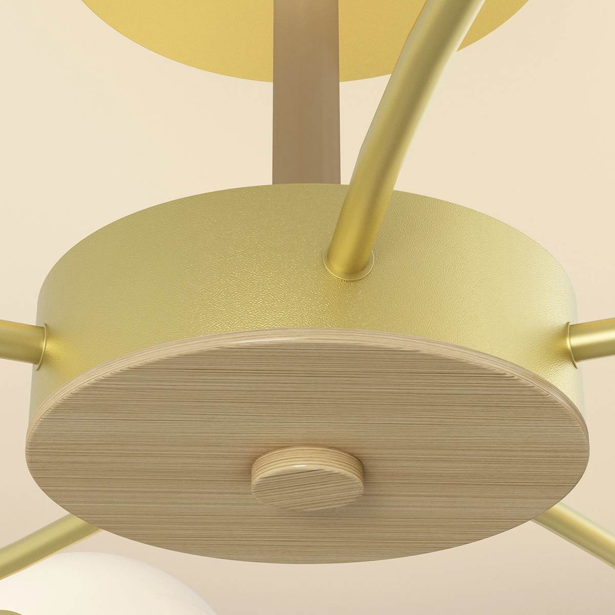 flairel Magnolia Bud Living Room Chandelier