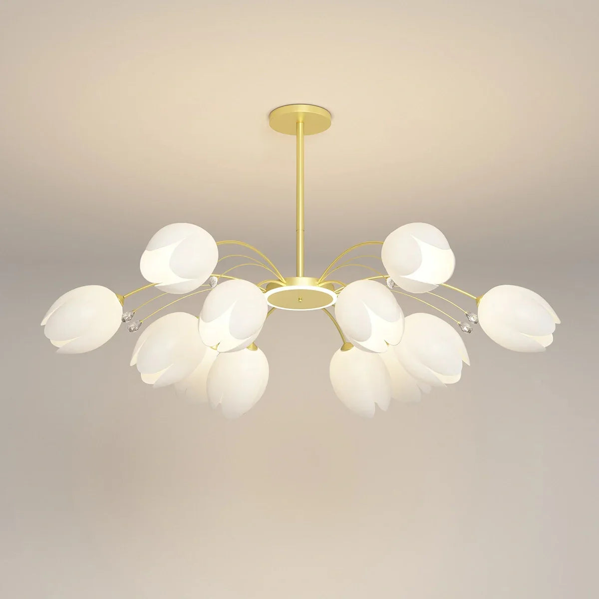 flairel Nordic Simple Flower Chandelier