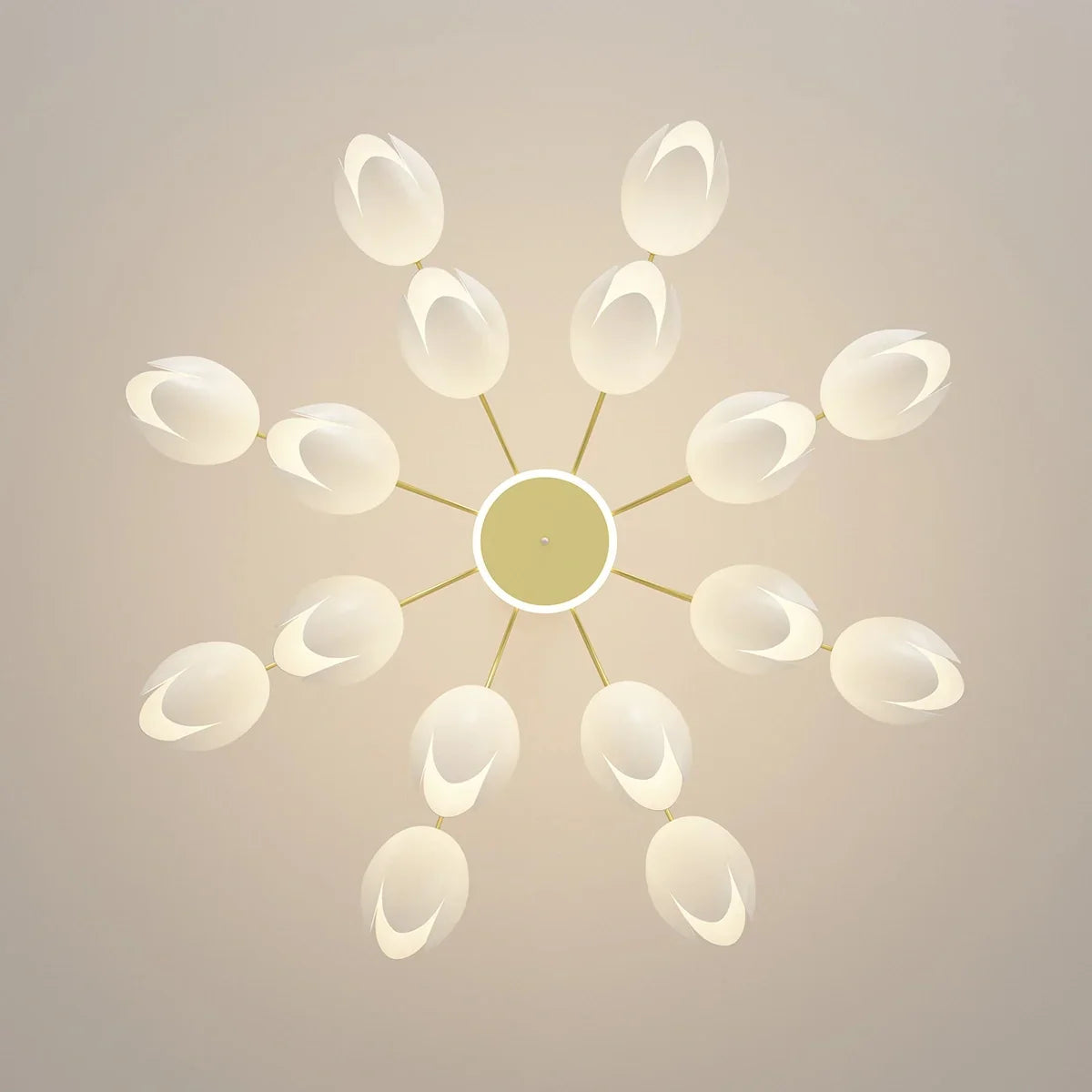 flairel Nordic Simple Flower Chandelier