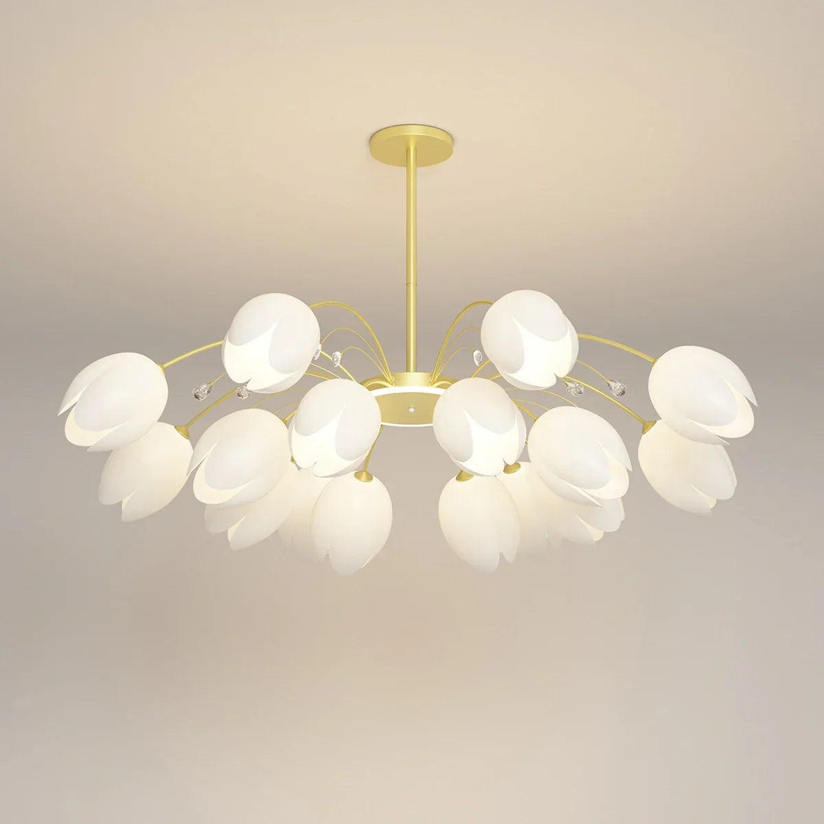 flairel Nordic Simple Flower Chandelier