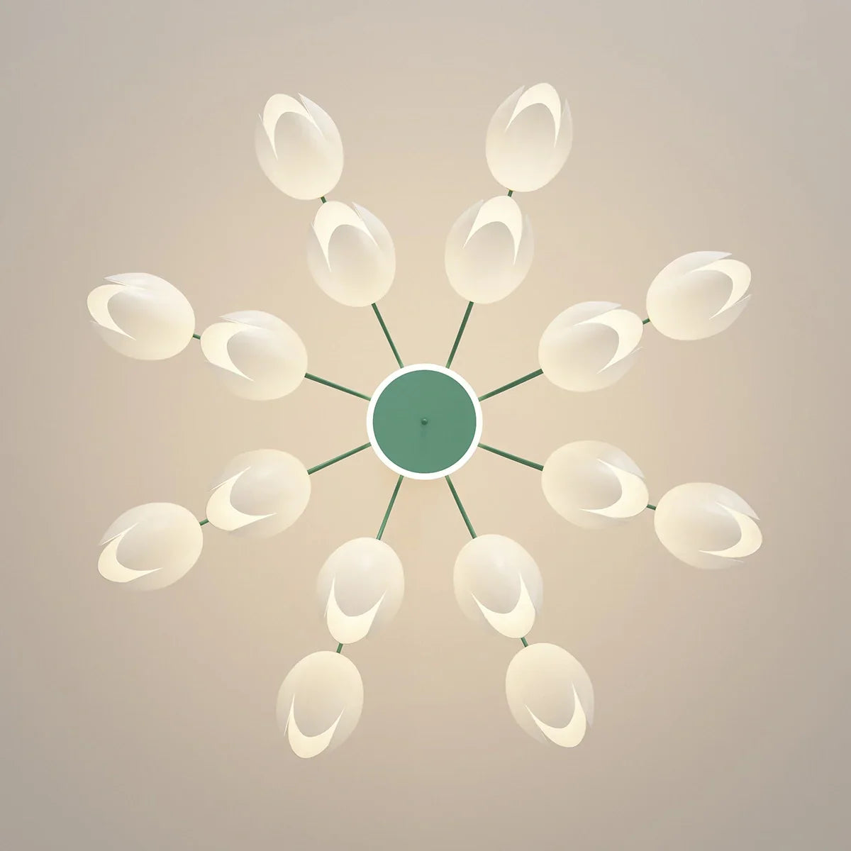 flairel Nordic Simple Flower Chandelier