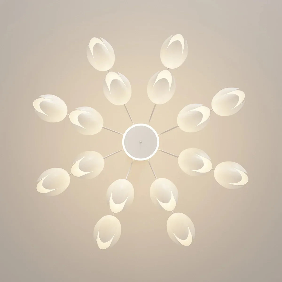 flairel Nordic Simple Flower Chandelier
