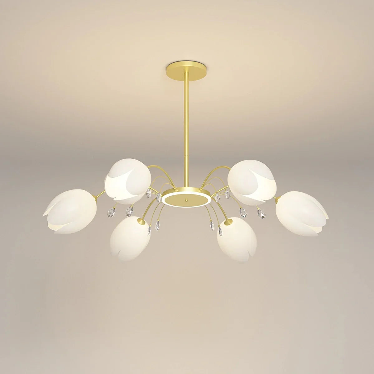 flairel Nordic Simple Flower Chandelier