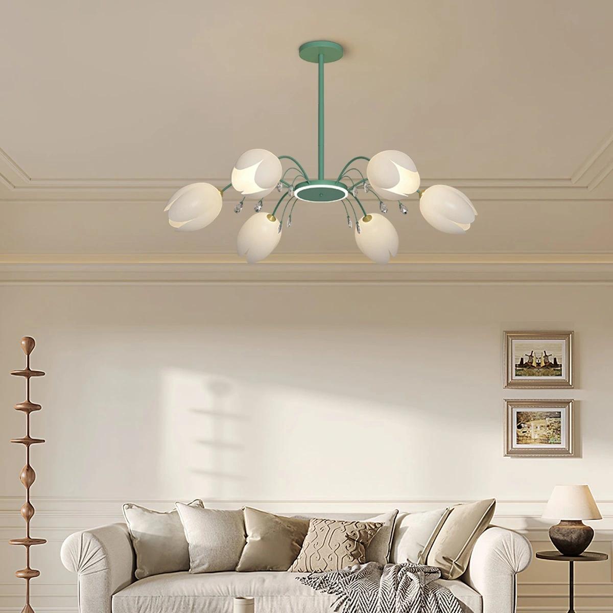 flairel Nordic Simple Flower Chandelier