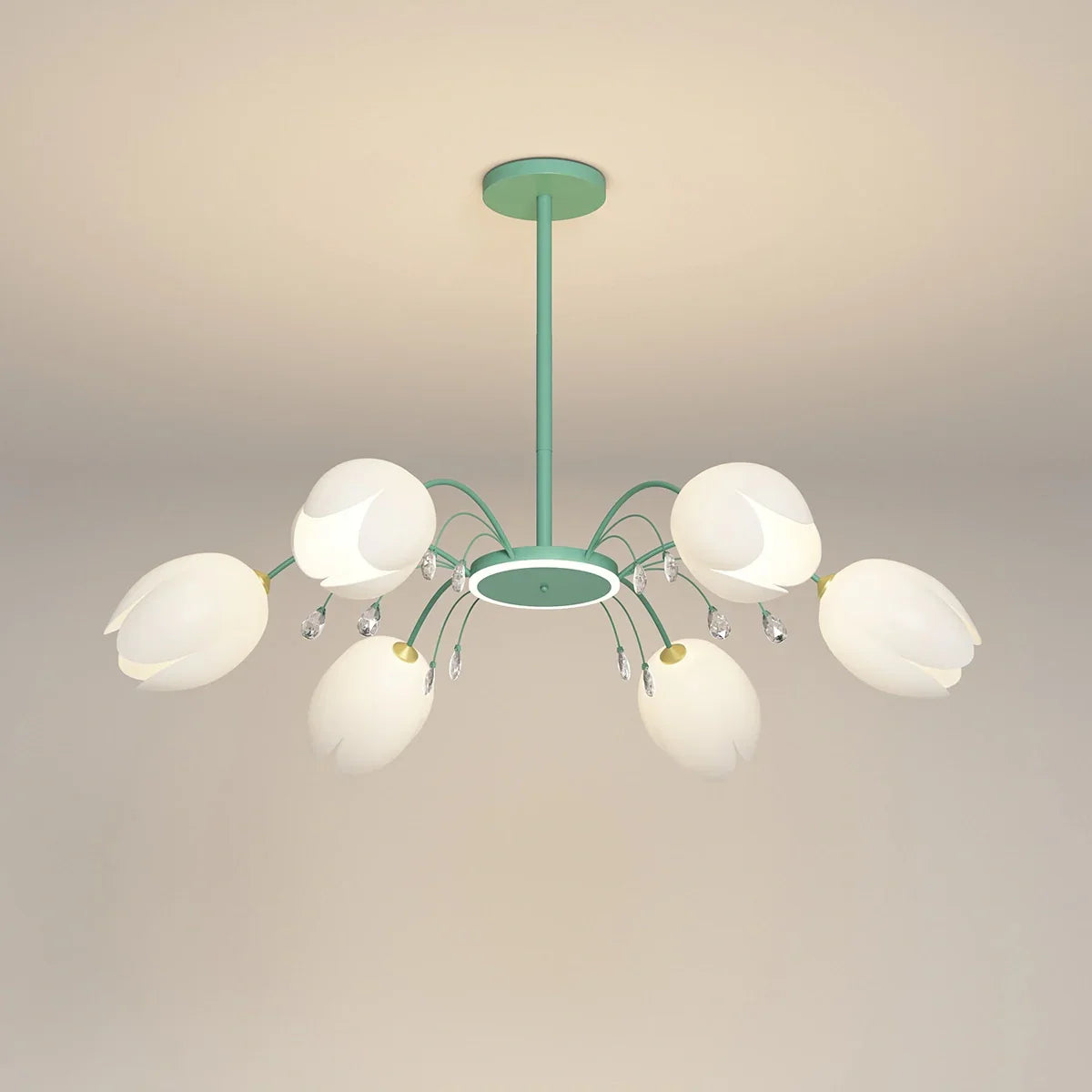 flairel Nordic Simple Flower Chandelier