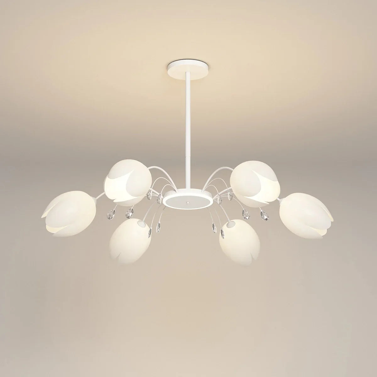 flairel Nordic Simple Flower Chandelier