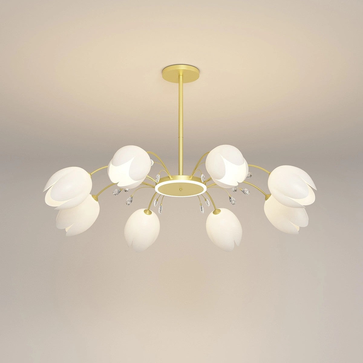 flairel Nordic Simple Flower Chandelier