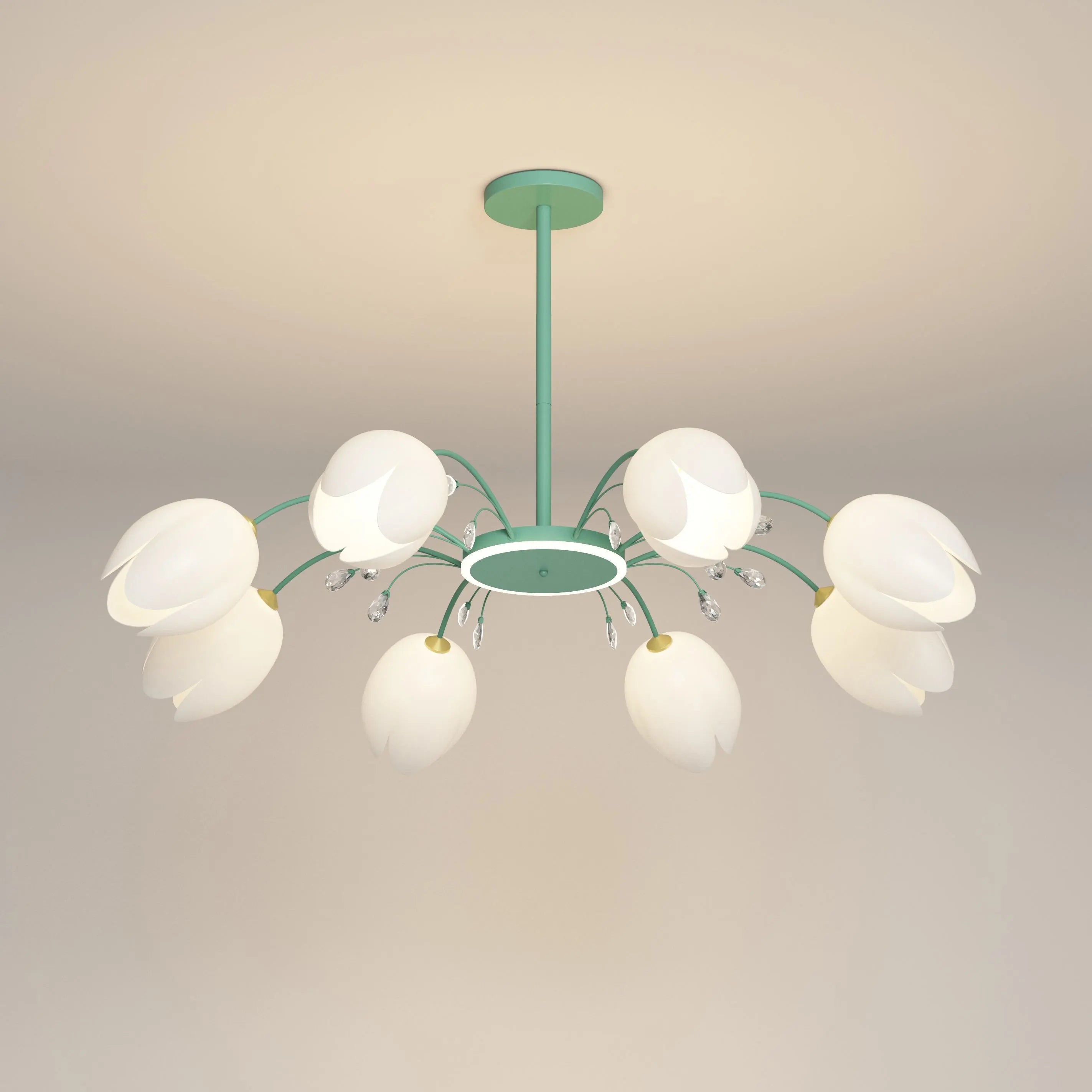 flairel Nordic Simple Flower Chandelier