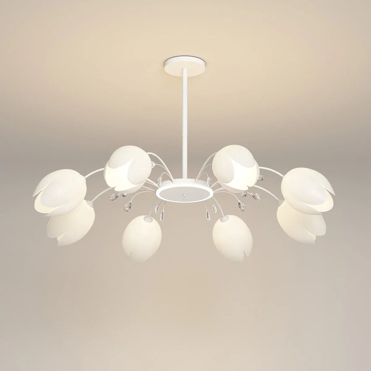flairel Nordic Simple Flower Chandelier