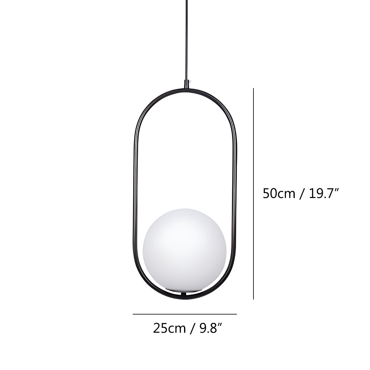 flairel Mila Pendant Light Minimalist Lighting Fixture