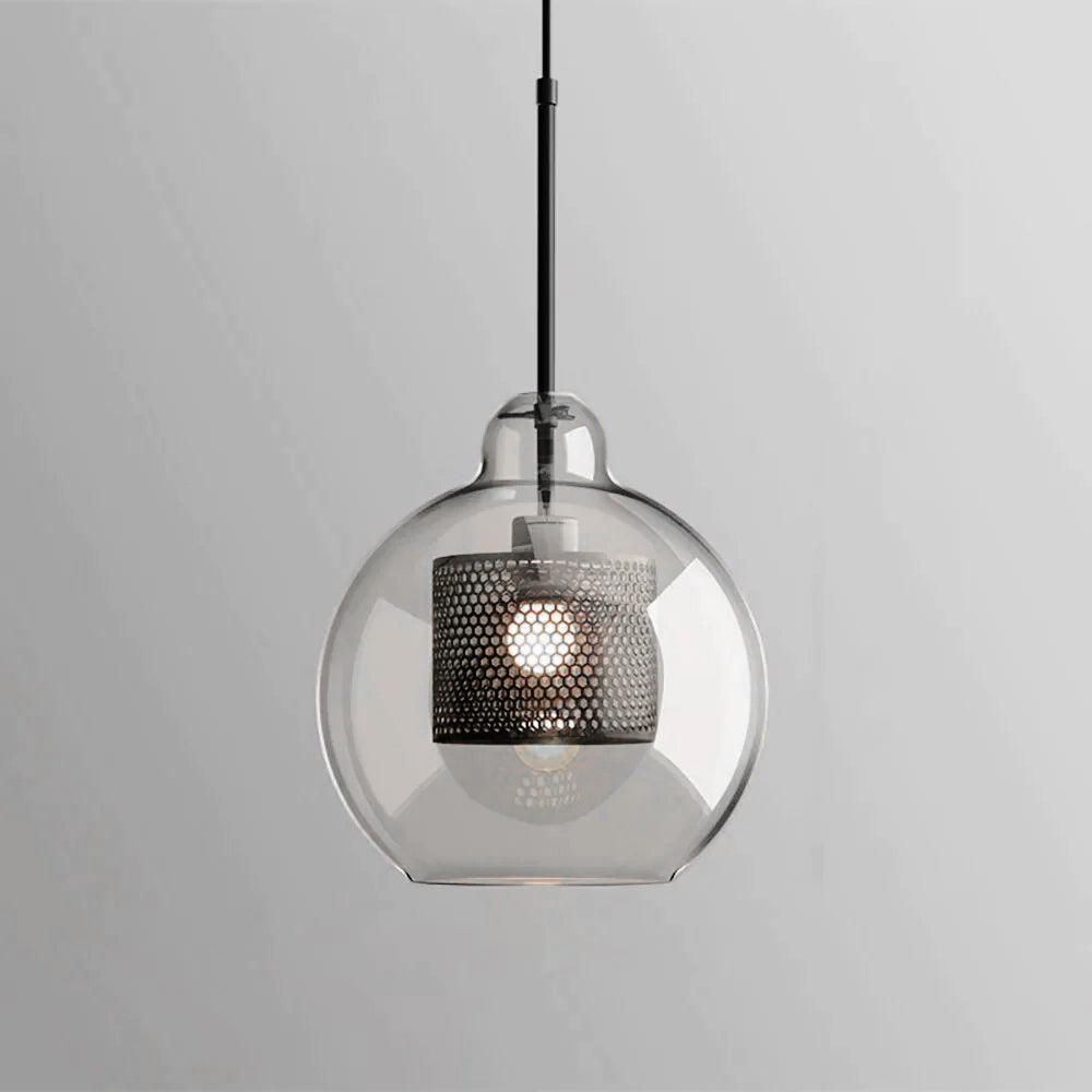 Chiswick Modern Glass Pendant Light: Elegant Spherical, Pear, Capsule Ceiling Fixture