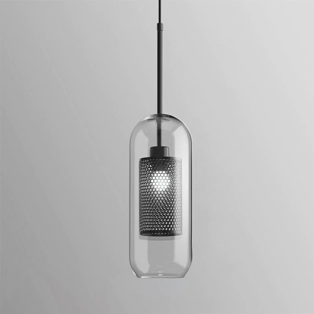 Chiswick Modern Glass Pendant Light: Elegant Spherical, Pear, Capsule Ceiling Fixture