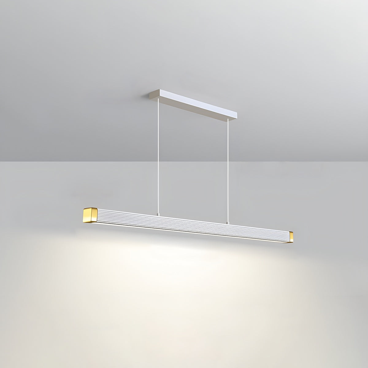 flairel Roman Column Linear Pendant Light for Kitchen