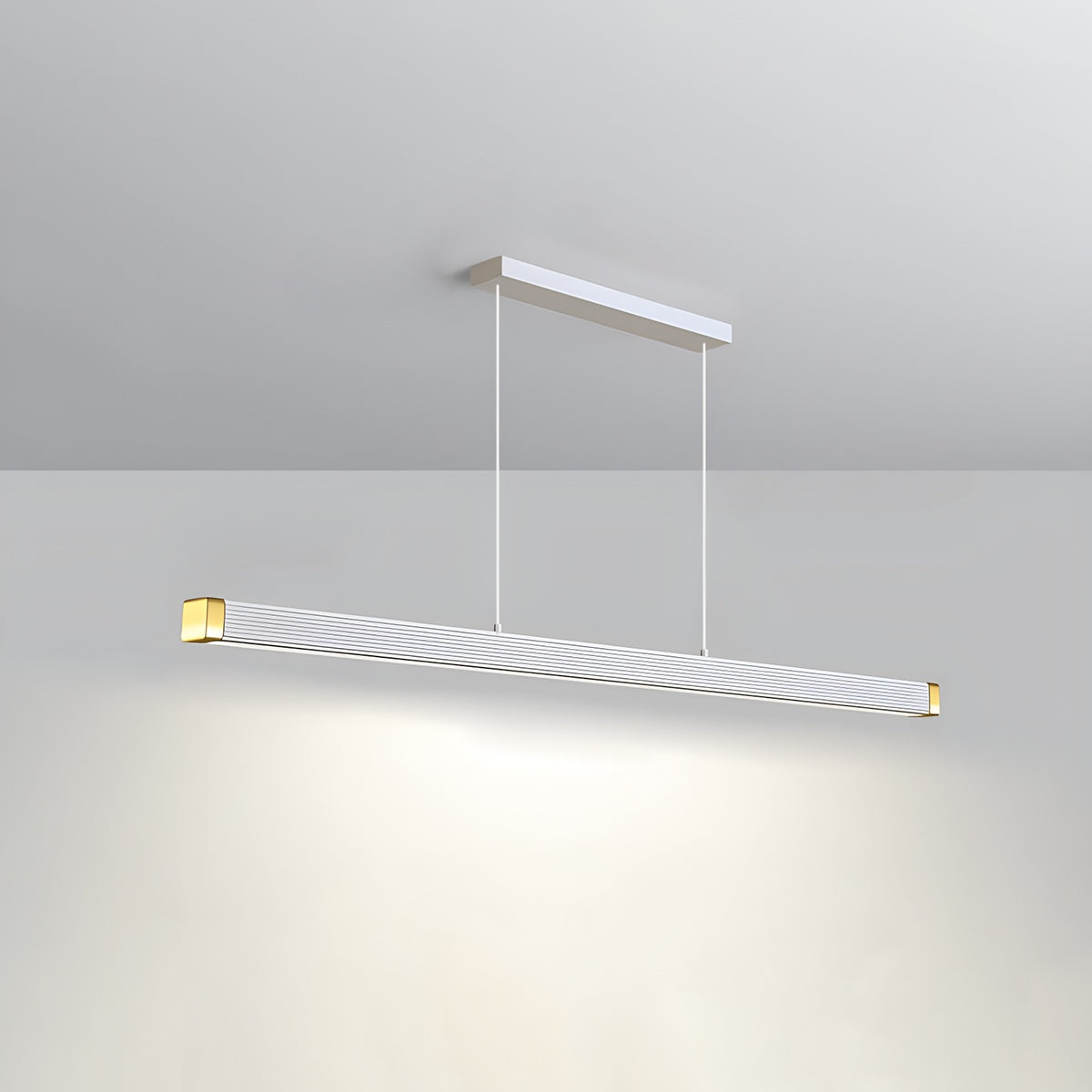 flairel Roman Column Linear Pendant Light for Kitchen