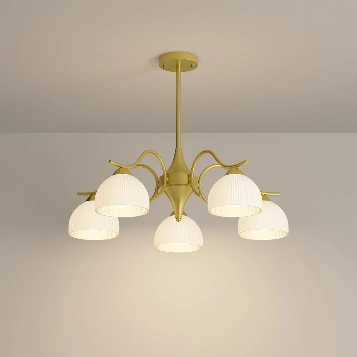 flairel French Pastoral Living Room Chandelier