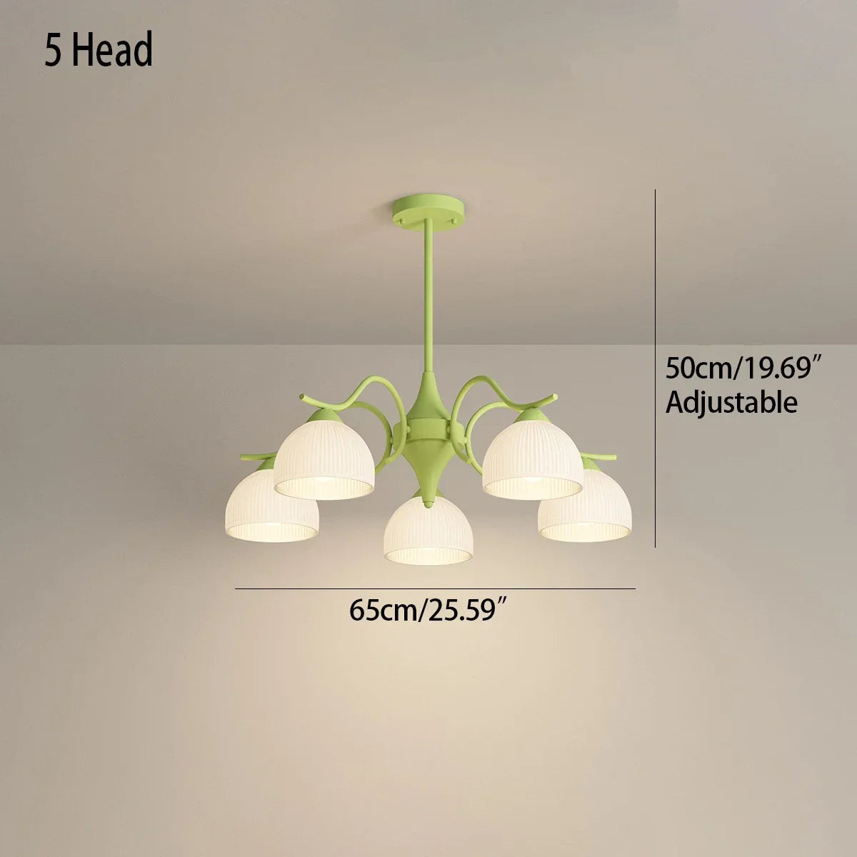 flairel French Pastoral Living Room Chandelier