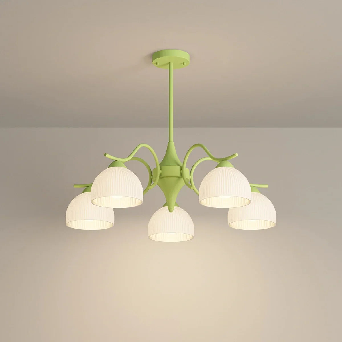 flairel French Pastoral Living Room Chandelier