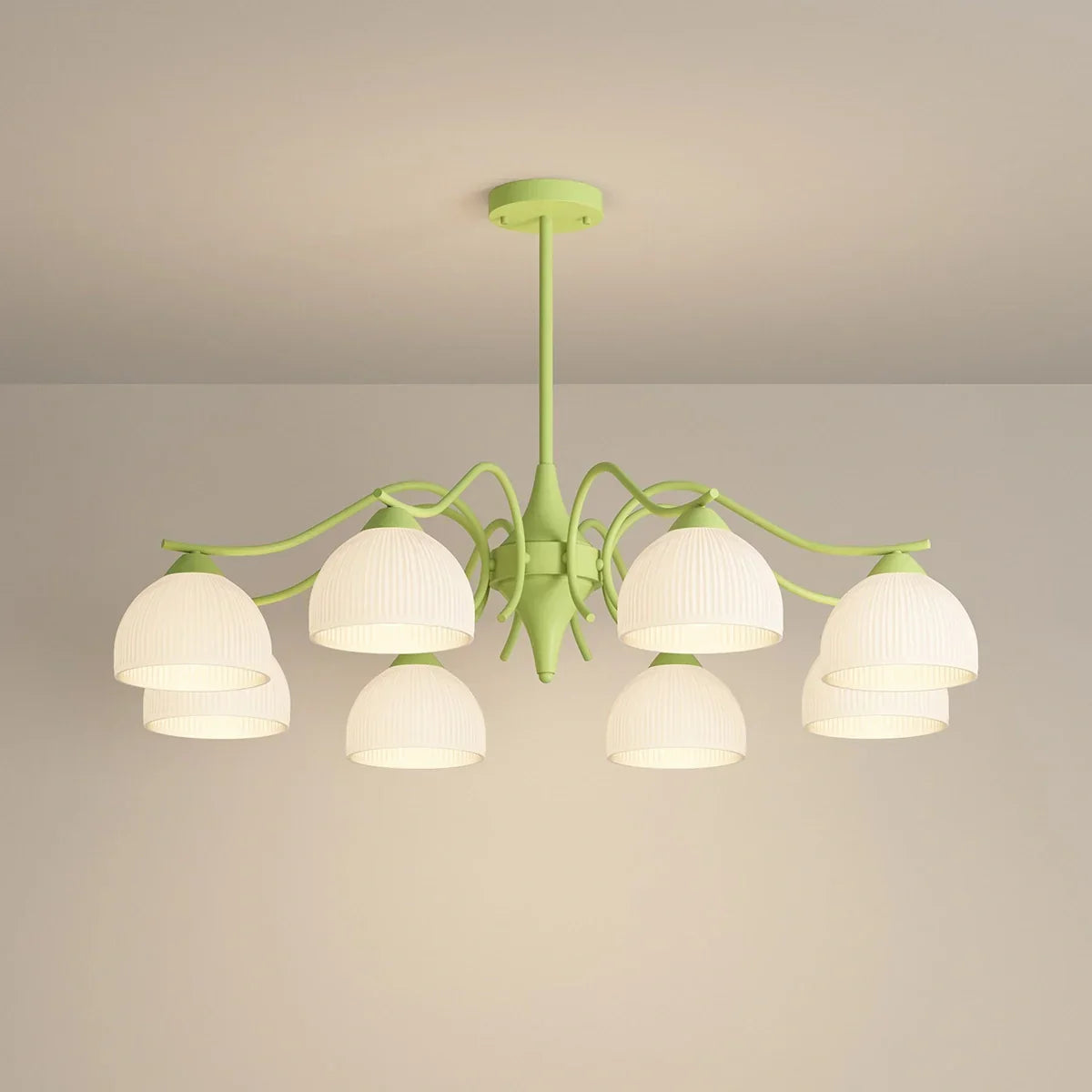flairel French Pastoral Living Room Chandelier