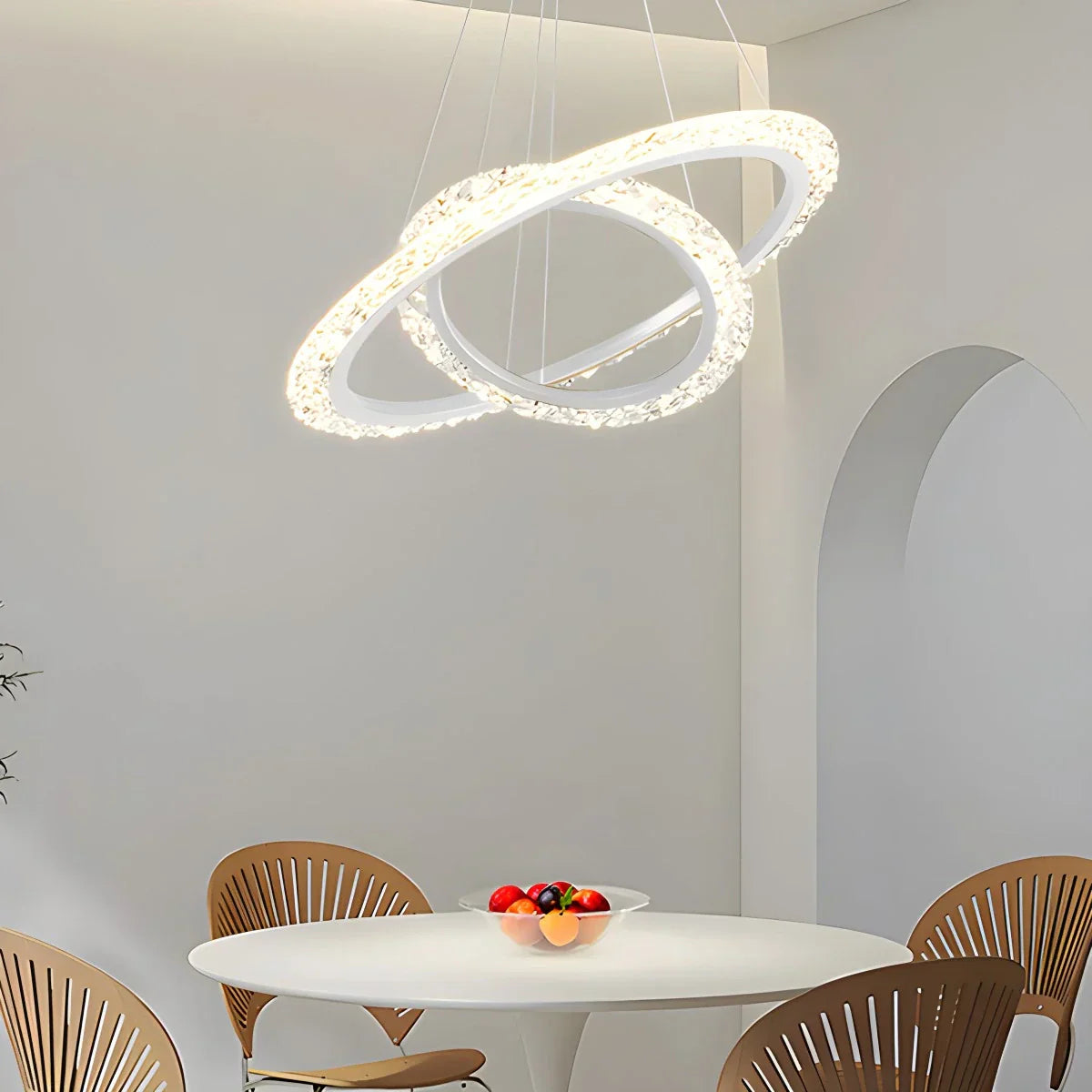 flairel Light Luxury Chandelier for Living Room
