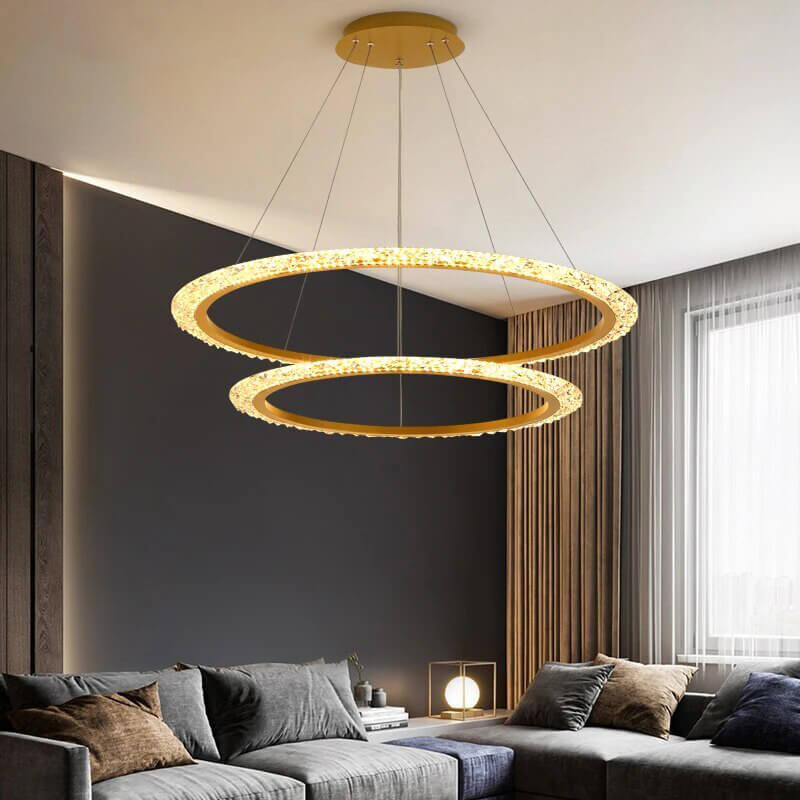 flairel Light Luxury Chandelier for Living Room