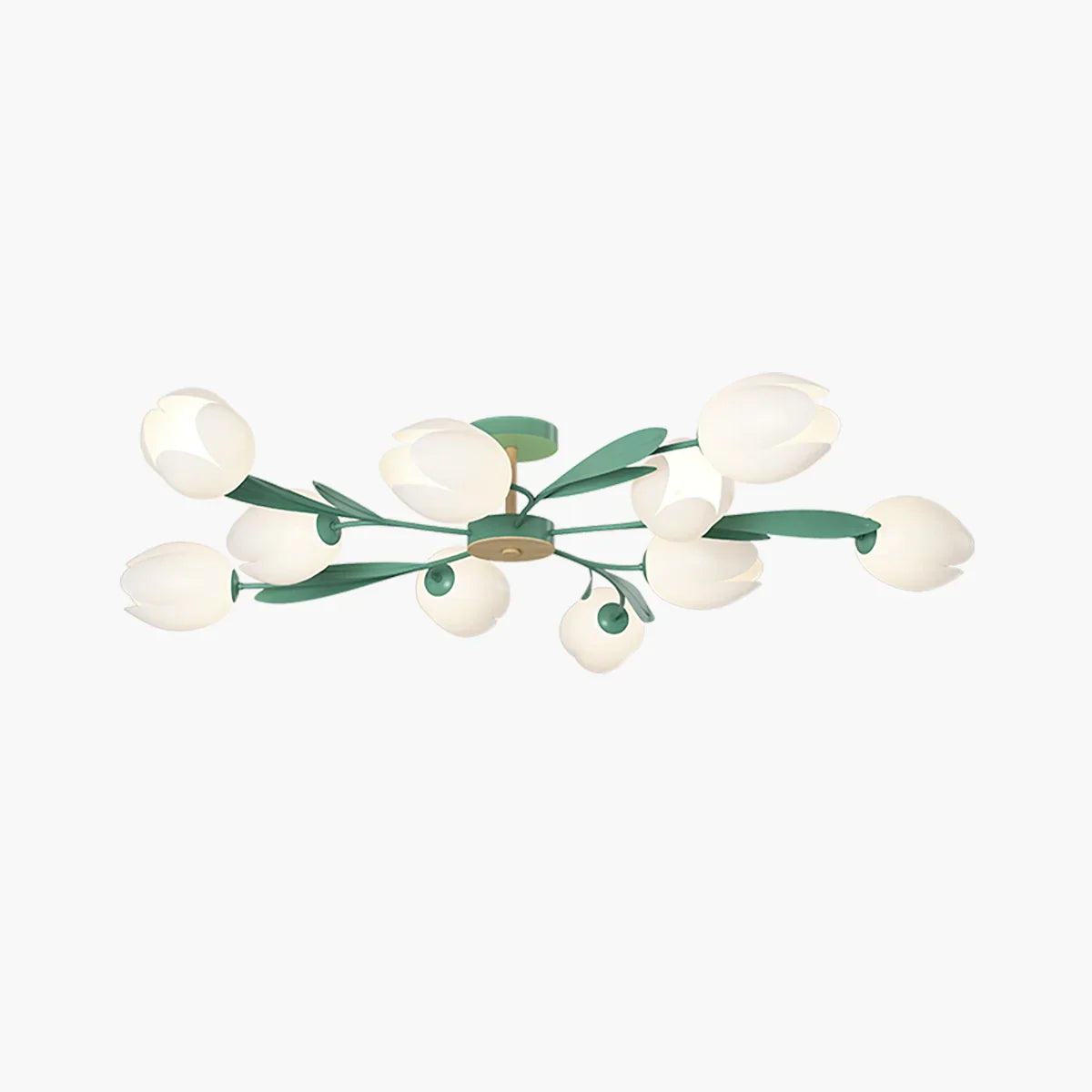 flairel Magnolia Bud Living Room Chandelier