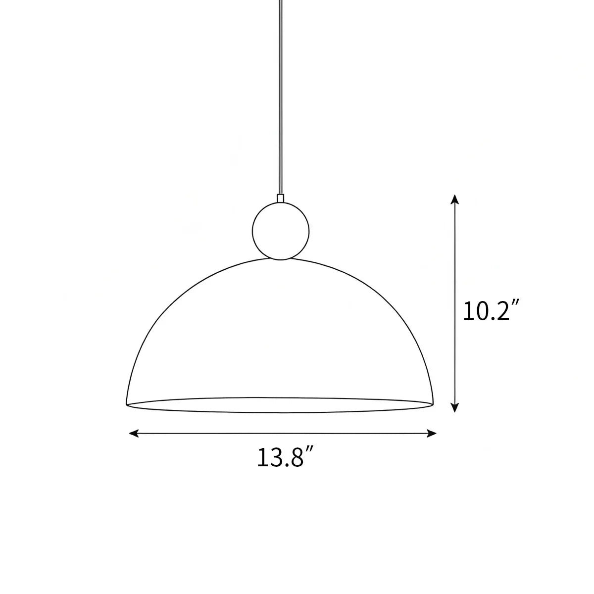 flairel Posa Pendant Lamp for Dining Room
