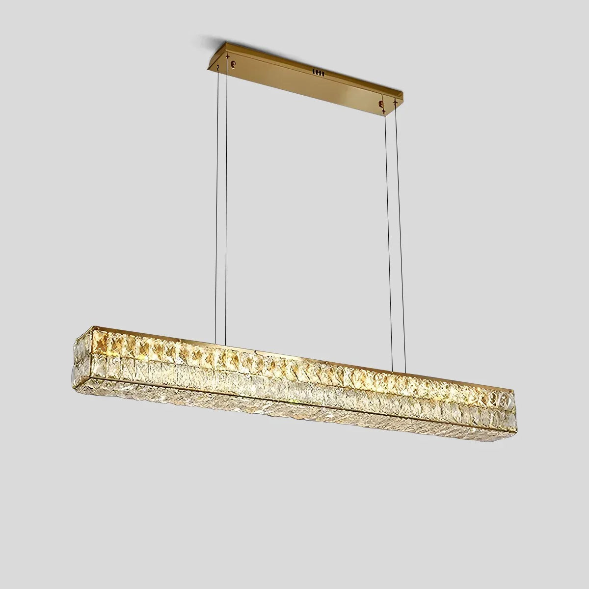 flairel Crace Cuboid Crystal Chandelier