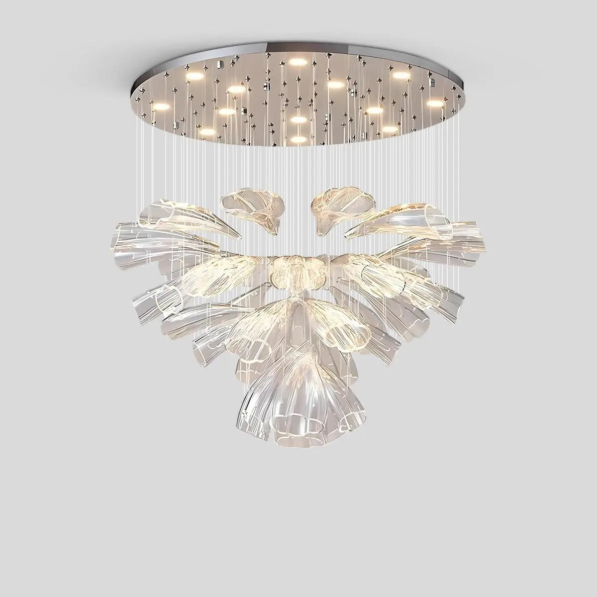 flairel Italian Luxury Creative Bud Ceiling Chandelier