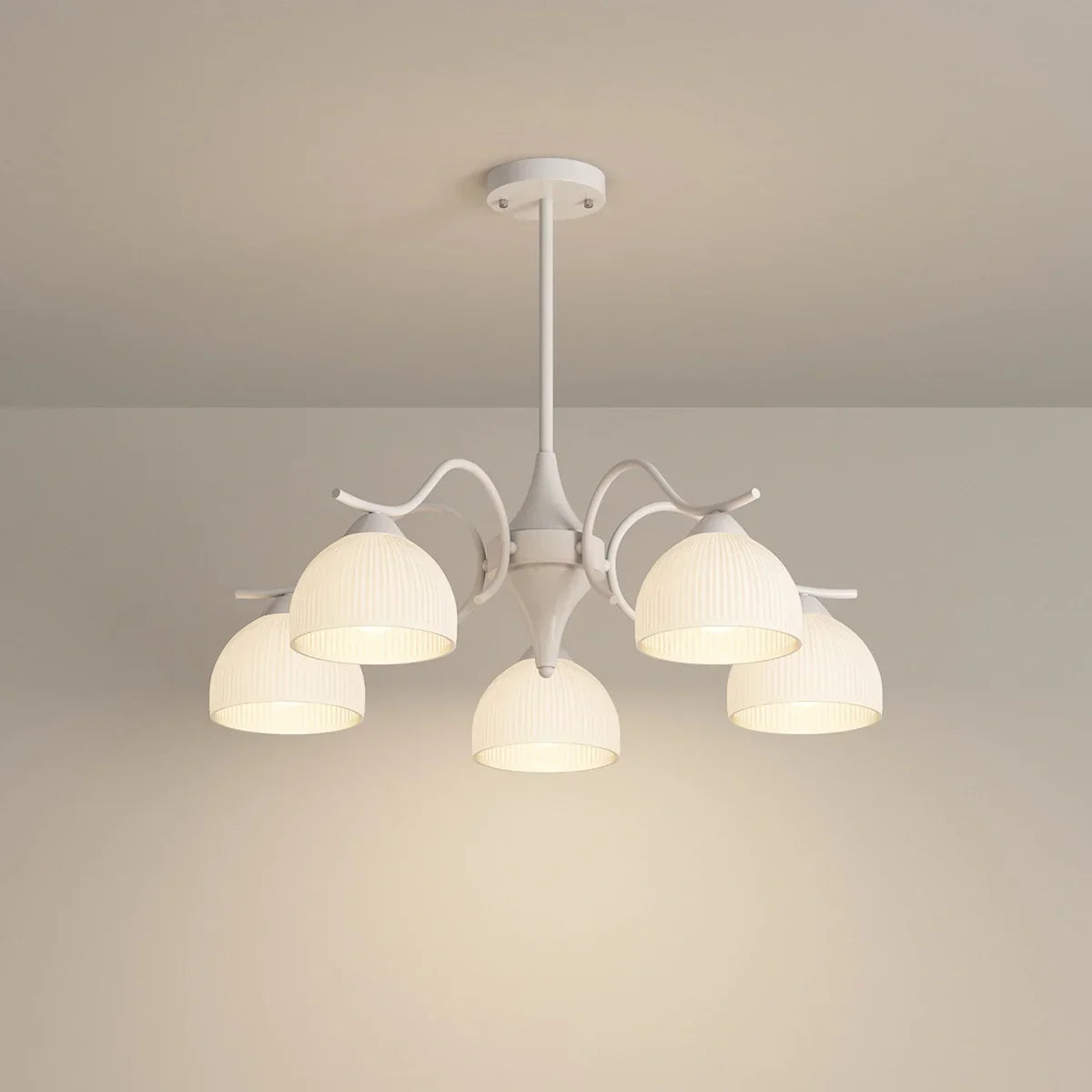 flairel French Pastoral Living Room Chandelier