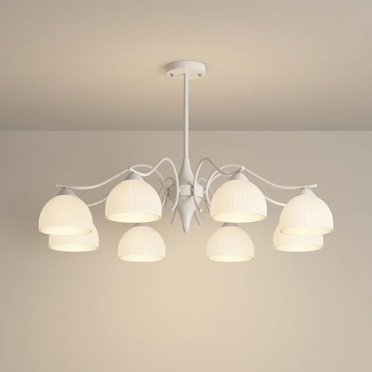 flairel French Pastoral Living Room Chandelier